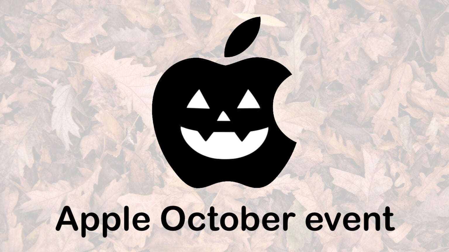 Apple October Event rumors 2024