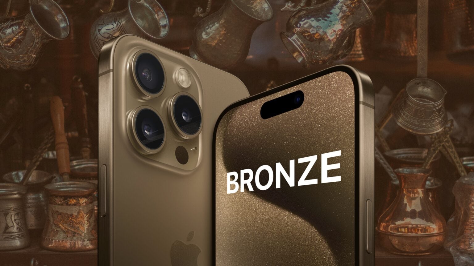 Bronze iPhone