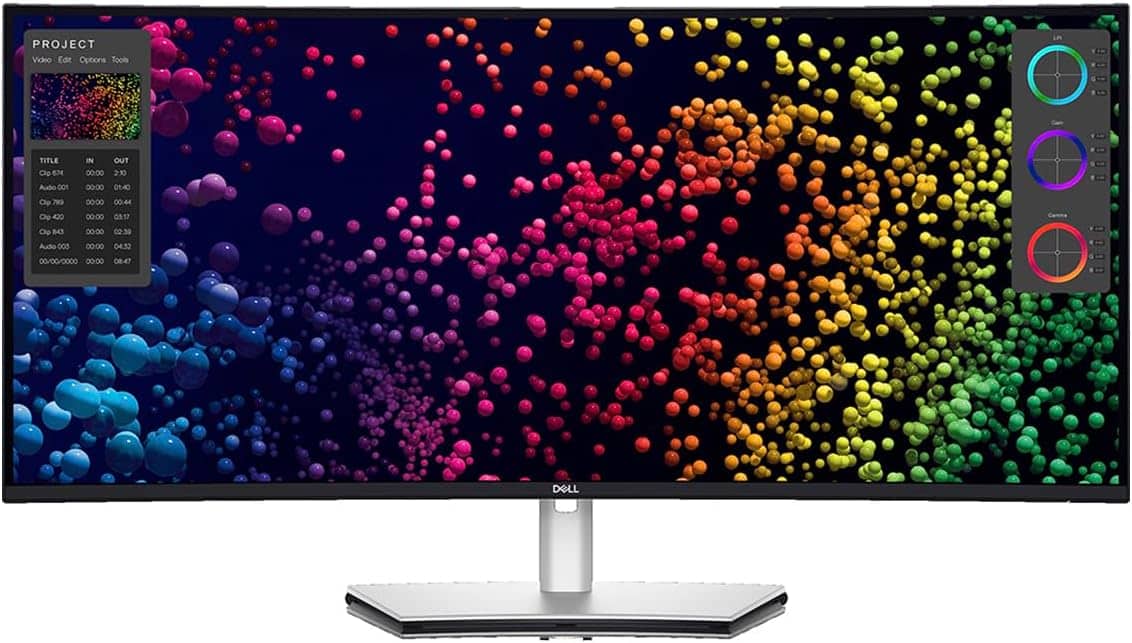 curved ultra-wide display