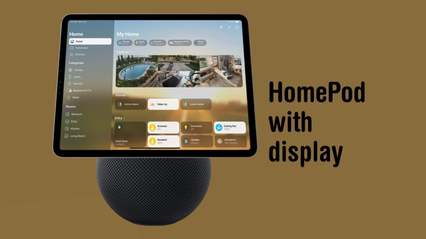 HomePod with Display concept 1536×864 what to expect from HomePod