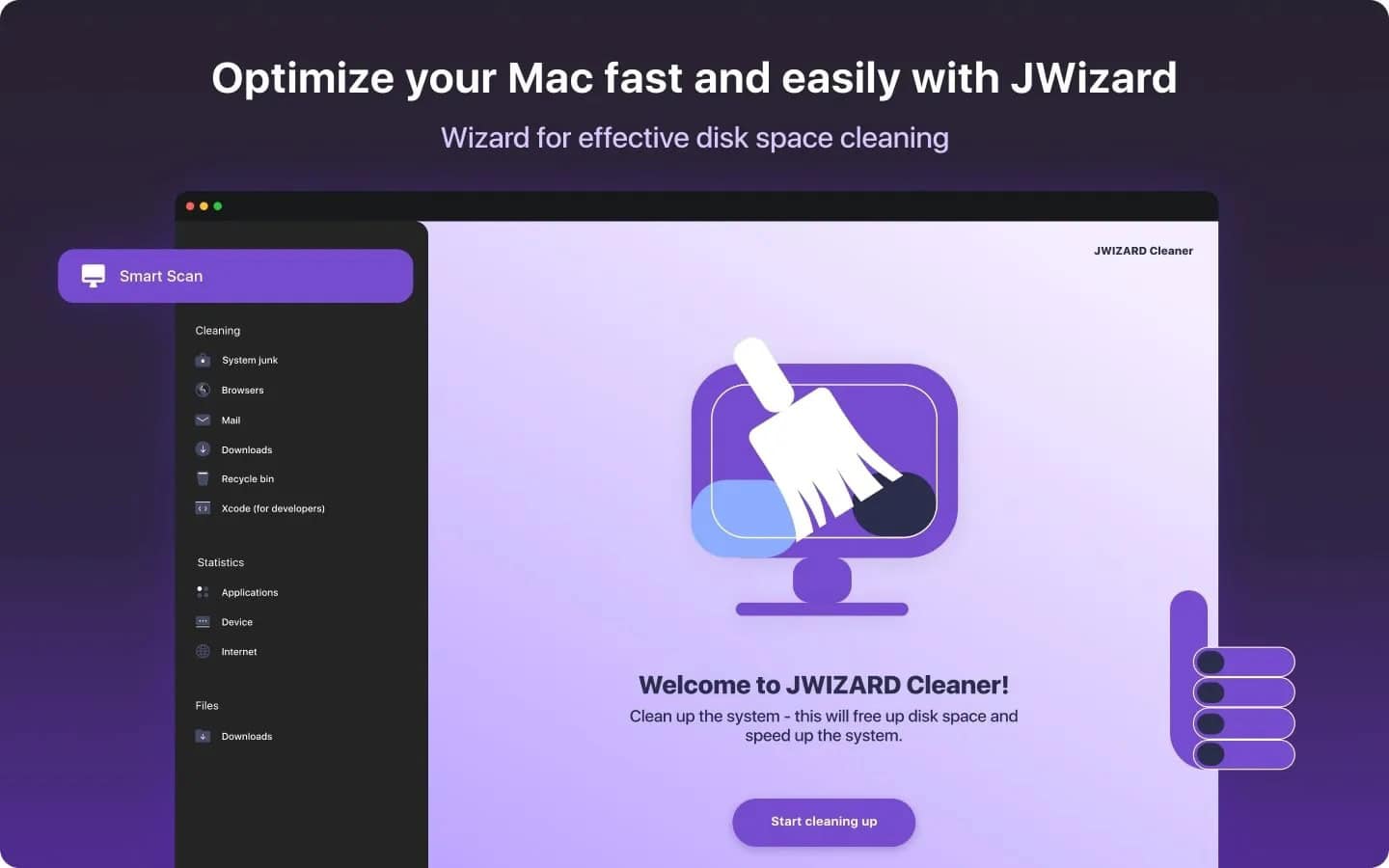 JWizard Mac Cleaner JWizard Mac Cleaner