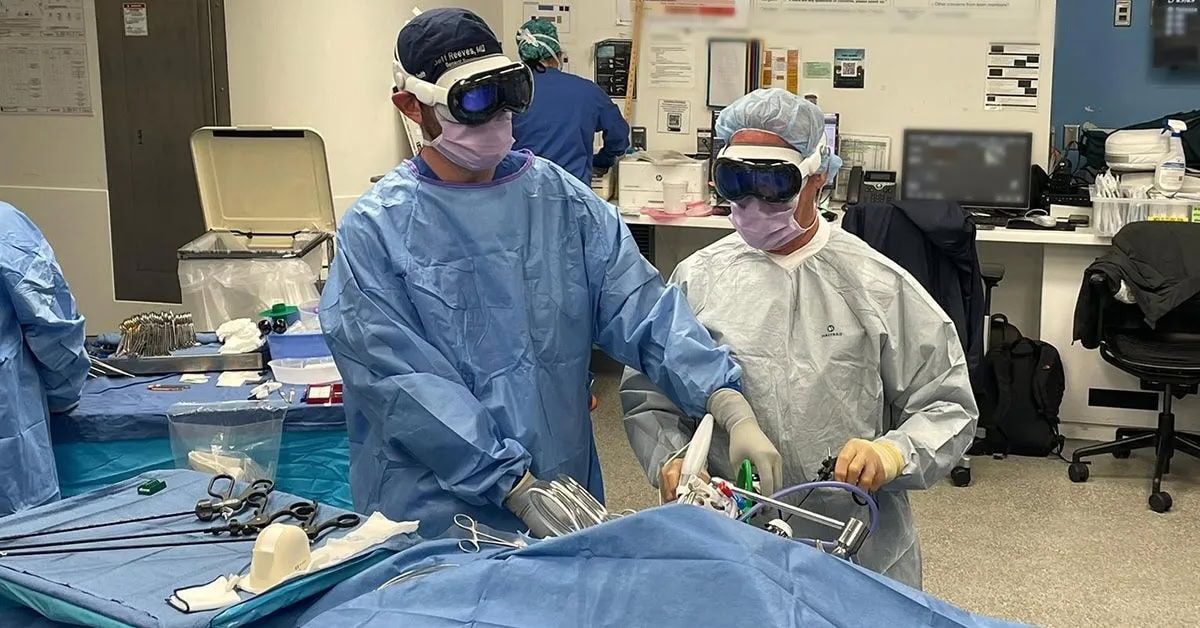 Vision Pro helps surgeons and patients